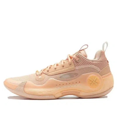 Pre-owned Li-ning Way Of Wade 10 Low 'orange' Abas083-4