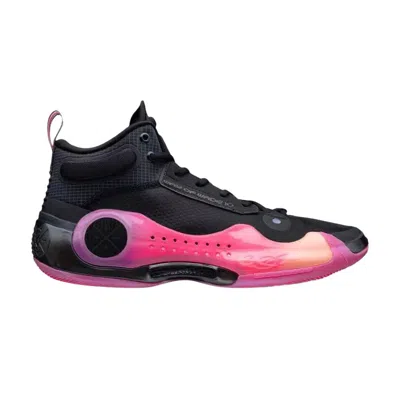 Pre-owned Li-ning Way Of Wade 10 'sunrise' In Black