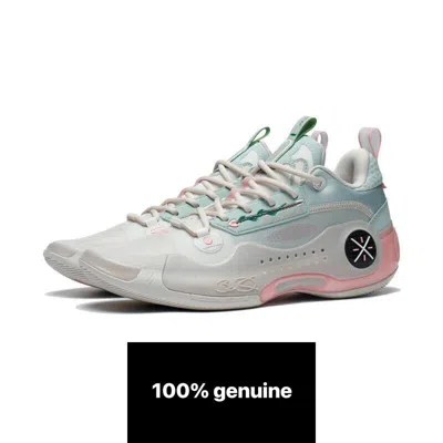 Pre-owned Li-ning Way Of Wade 10 'val Entine's Day' Men's Basketball Shoes Abas083-2- In White Gray