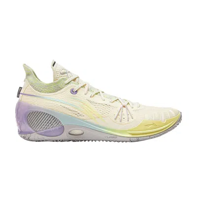Pre-owned Li-ning Way Of Wade 808 3 Ultra V2 Low 'beige Yellow' In Cream