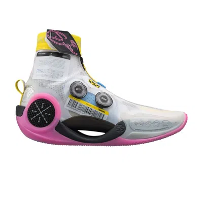 Pre-owned Li-ning Way Of Wade 9 Infinity 'test R2' In White