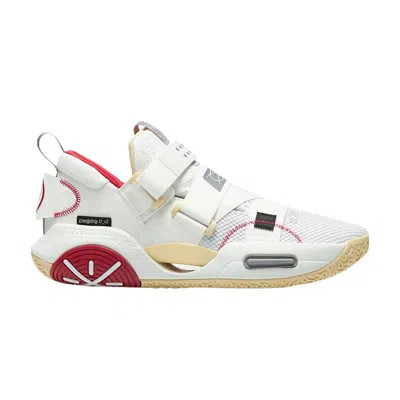 Pre-owned Li-ning Way Of Wade All City 9 V2 'white Red'
