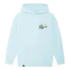 Li-ning Way Of Wade Art Graphic Hoodie 'light Blue'