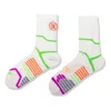 Li-ning Way Of Wade Basketball Socks 'white Green Purple'