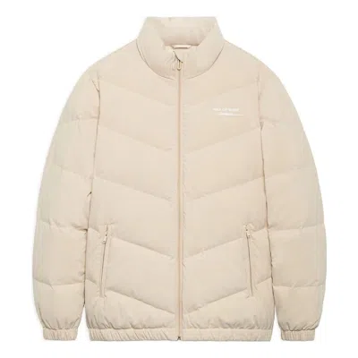 Li-ning Way Of Wade Graphic Down Jacket 'beige' In Neutral