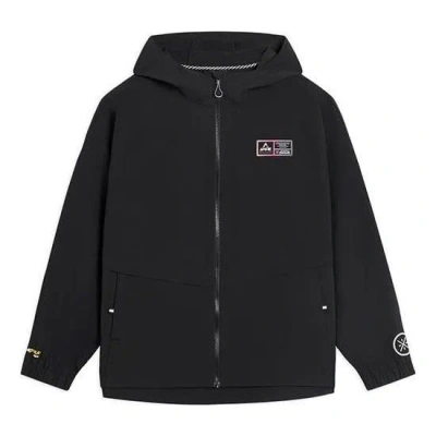 Li-ning Way Of Wade Graphic Full Zip Hooded Jacket 'black'