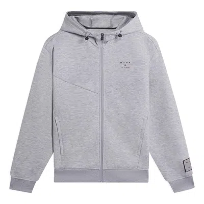 Li-ning Way Of Wade Graphic Hooded Jacket 'grey' In Gray