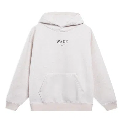 Li-ning Way Of Wade Graphic Hoodie 'light Grey' In White