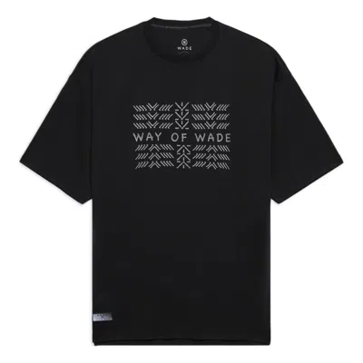 Li-ning Way Of Wade Graphic Loose Fit T-shirt 'black Grey'