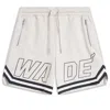 Li-ning Way Of Wade Graphic Shorts 'light Grey' In Neutral