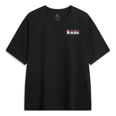 Li-ning Way Of Wade Graphic T-shirt 'black'