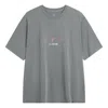 Li-ning Way Of Wade Graphic T-shirt 'grey' In Gray