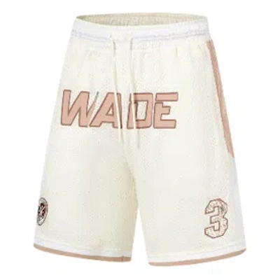 Li-ning Way Of Wade Hall Of Fame 2023 Basketball Shorts 'beige' In White