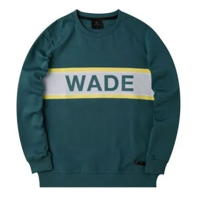 Li-ning Way Of Wade Knitted Alphabet Printing Pullover 'green'