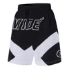 Li-ning Way Of Wade Logo Basketball Shorts 'black White'