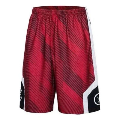 Li-ning Way Of Wade Logo Basketball Shorts 'red Black'
