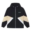Li-ning Way Of Wade Logo Color Block Hooded Jacket 'black White' In Multi
