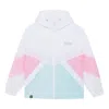 Li-ning Way Of Wade Logo Color Block Hooded Jacket 'white Blue Pink'