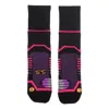 Li-ning Way Of Wade Mid Cut Basketball Socks 'black Pink' In Multi
