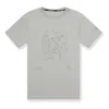 Li-ning Way Of Wade Shoes Graphic T-shirt 'grey' In Gray