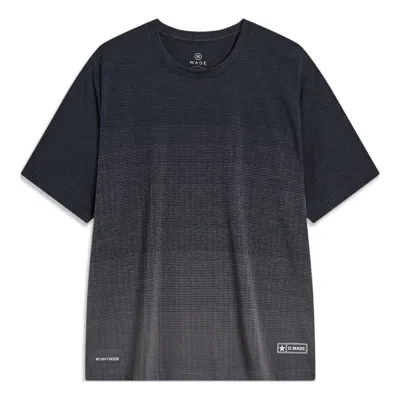 Li-ning Way Of Wade T-shirt 'black Grey'