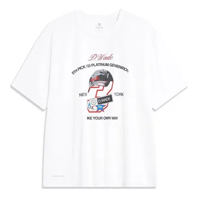Li-ning Way Of Wade T-shirt 'white'