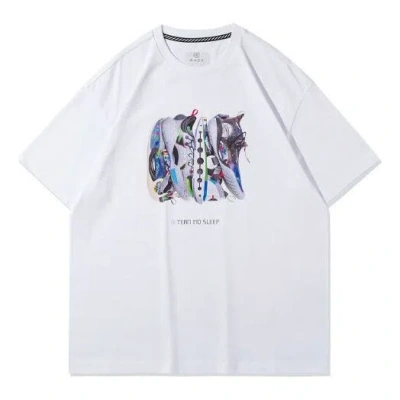 Li-ning Way Of Wade Team No Sleep Graphic T-shirt 'white'