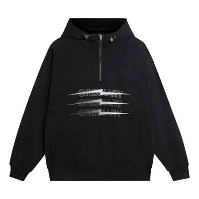 Li-ning Way Of Wade Thunder Graphic Half Zip Hooded Jacket 'black'