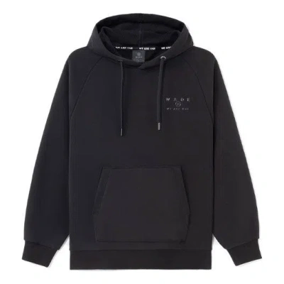 Li-ning Way Of Wade We Are One Graphic Hoodie 'black' In Blue