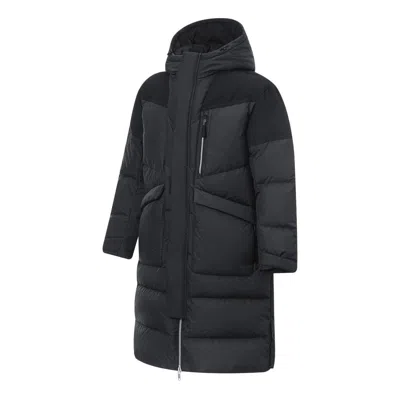 Li-ning Winter Warm Long Down Jacket 'black'