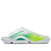Li-ning (wmns)  8 Pe Courtside Sport Slides 'white Green' In Gray