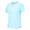 Li-ning (wmns)  Athletic Standard Fit Crew Neck T-shirt 'light Blue'