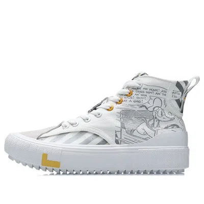 Li-ning (wmns)  Classic Canvas Hi X Disney 'white Grey'