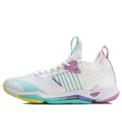 Li-ning (wmns)  Dagger 4 'white Blue Purple'