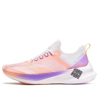 Li-ning (wmns)  Feidian Challenger 'white Orange Purple' In Pink