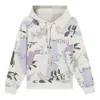 Li-ning (wmns)  Lifestyle Casual Fashion Floral Hoodie 'white Purple'