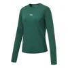 Li-ning (wmns)  Logo Running Long Sleeve T-shirt 'forest Green'