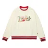 Li-ning (wmns)  Rijindoujin Cartoon Graphic Sweatshirt 'beige' In Neutral