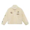 Li-ning (wmns)  X Disney Chip 'n Dale Graphic Polar Fleece Jacket 'creamy White'