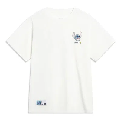 Li-ning (wmns)  X Disney Stitch Graphic T-shirt 'creamy White'