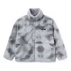 Li-ning (wmns)  X Disney Toy Story Lotso Logo Polar Fleece Jacket 'grey Black' In Gray