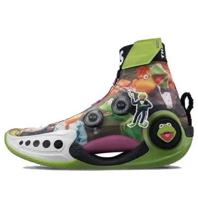 Li-ning Wow 9 X 'the Muppets' In Green