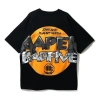 Li-ning X Aape Badfive Graphic Loose Fit T-shirt 'black'