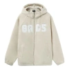 Li-ning X Badfive Lifestyle Hooded Jacket 'beige White' In Neutral