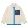 Li-ning X Badfive Winter Warm Padded Jacket 'white Blue' In Multi