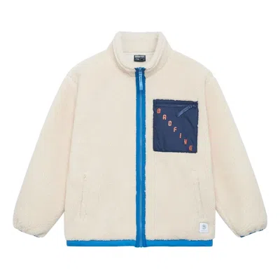 Li-ning X Badfive Winter Warm Padded Jacket 'white Blue' In Multi