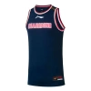 Li-ning X Cba Guangdong Southern Tigers Jersey 'navy Red' In Blue