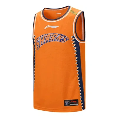 Li-ning X Cba Shanghai Sharks Jersey 'orange'