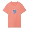 Li-ning X Ding-ning Table Tennis Tee 'fluorescence Orange' In Pink