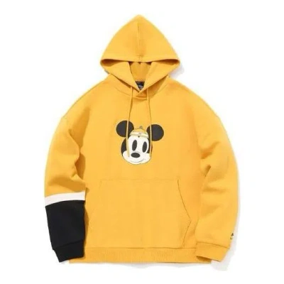 Li-ning X Disney Crossover Cartoon Printing Hoodie 'yellow'